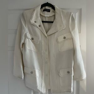 Dolce Gabanna white jacket size medium 44